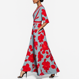 Petra - Cvjetna Maxi Haljina