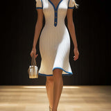 Vesna - Elegantna Midi Haljina