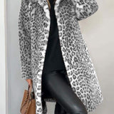 Karla - Kaput s uzorkom leoparda