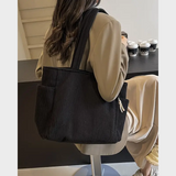 Amalija – Rebrasta torba s detaljima od užeta