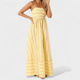 Isabel - Duga haljina s prugama