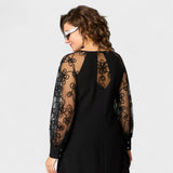 Danijela - Elegantna Čipkasta Haljina