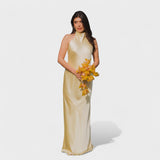 Martina - Haljina s satenskom mašnom