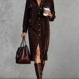 Tea – košulja-haljina elegantnog kroja