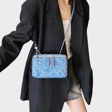 Ksenija - Denim cvjetna torba
