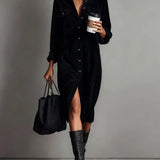 Tea – košulja-haljina elegantnog kroja