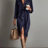 Tea – košulja-haljina elegantnog kroja