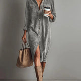 Tea – košulja-haljina elegantnog kroja