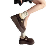 Jelena - Elegantne čizme na platformu za zimu s modernim prizvukom