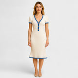 Vesna - Elegantna Midi Haljina