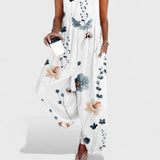 Damira™ - Ljetni Kombinezon s Cvjetnim Uzorkom