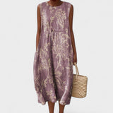 Alena - Midi Haljina za Svakodnevnu Upotrebu