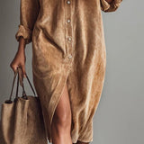 Tea – košulja-haljina elegantnog kroja