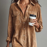 Tea – košulja-haljina elegantnog kroja