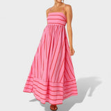 Isabel - Duga haljina s prugama