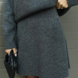 Marina – pletena oversized haljina