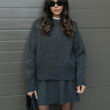 Marina – pletena oversized haljina