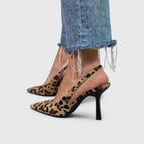 Ana - Cipele s visokom potpeticom i leopard printom