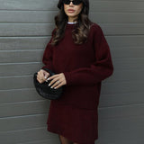 Marina – pletena oversized haljina