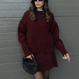 Marina – pletena oversized haljina