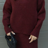 Marina – pletena oversized haljina