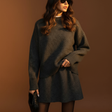 Marina – pletena oversized haljina