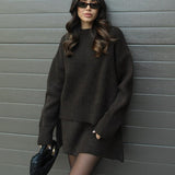 Marina – pletena oversized haljina