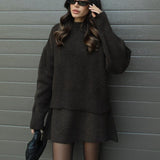 Marina – pletena oversized haljina