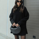 Marina – pletena oversized haljina