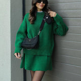 Marina – pletena oversized haljina